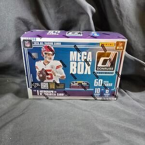 2025 Panini Donruss Football Mega Box - Factory Sealed - Target Blue Scope